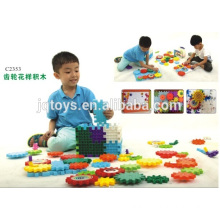 Gear pattern big Toy Plastic Building Blocks jouet avec un nouveau style